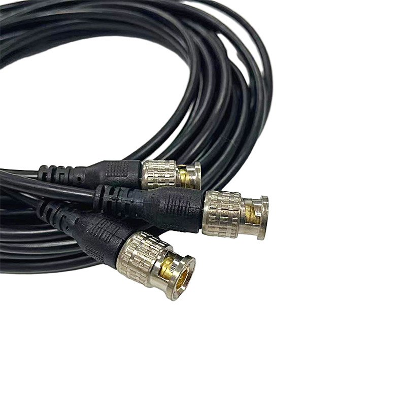 Hot Selling Camera Cabe HD SDI Cable BNC Male to BNC Male Connector Gold-plated Video Cable PE CAT 6 Coaxial Kabel 10 Meter RY